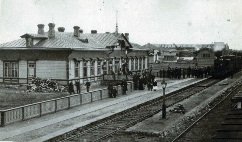 Продовольственный магазин за Виндавским вокзалом, 1920 год