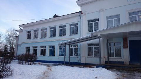 Реконструкция главного входа с оборудованием пандуса