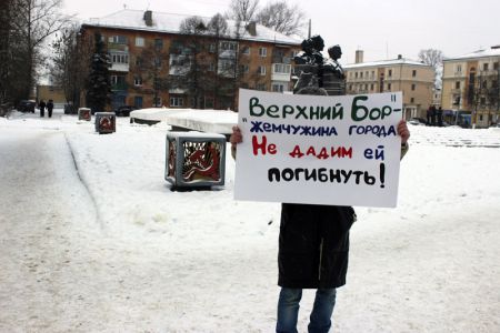 Как спасти Верхний бор?