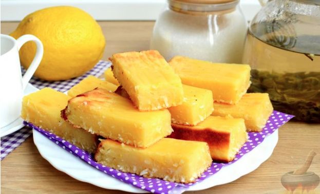 Лимонные пирожные
