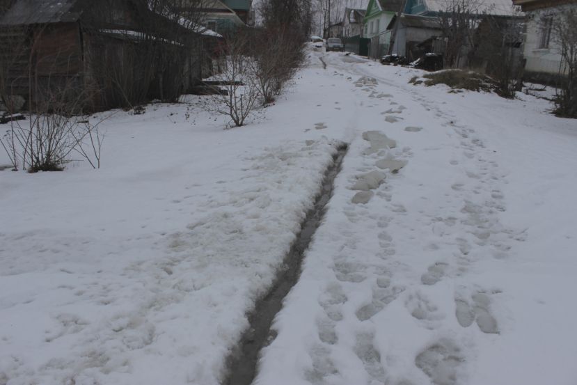 У речки Лочи новый приток
