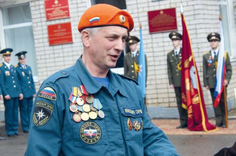 26 апреля состоялось торжественное построение личного состава Ржевского гарнизона пожарной охраны.