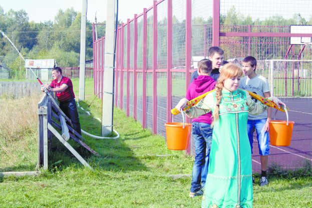 Новый водовод в Есинке