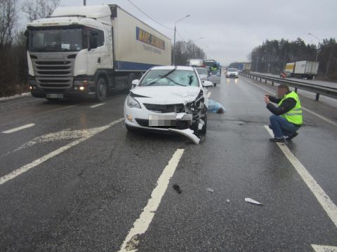 На трассе М-10 под Тверью в субботу погиб пешеход