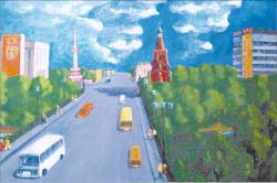 Эскиз Р. Леонова