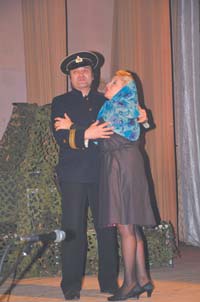 На сцене