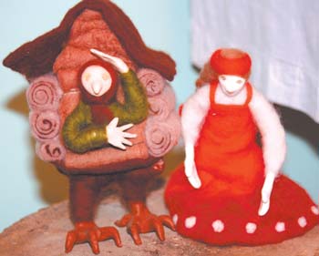 Игрушки из шерсти