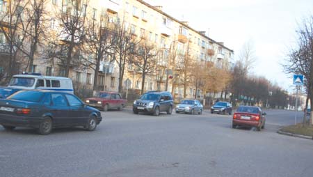 На улицах города